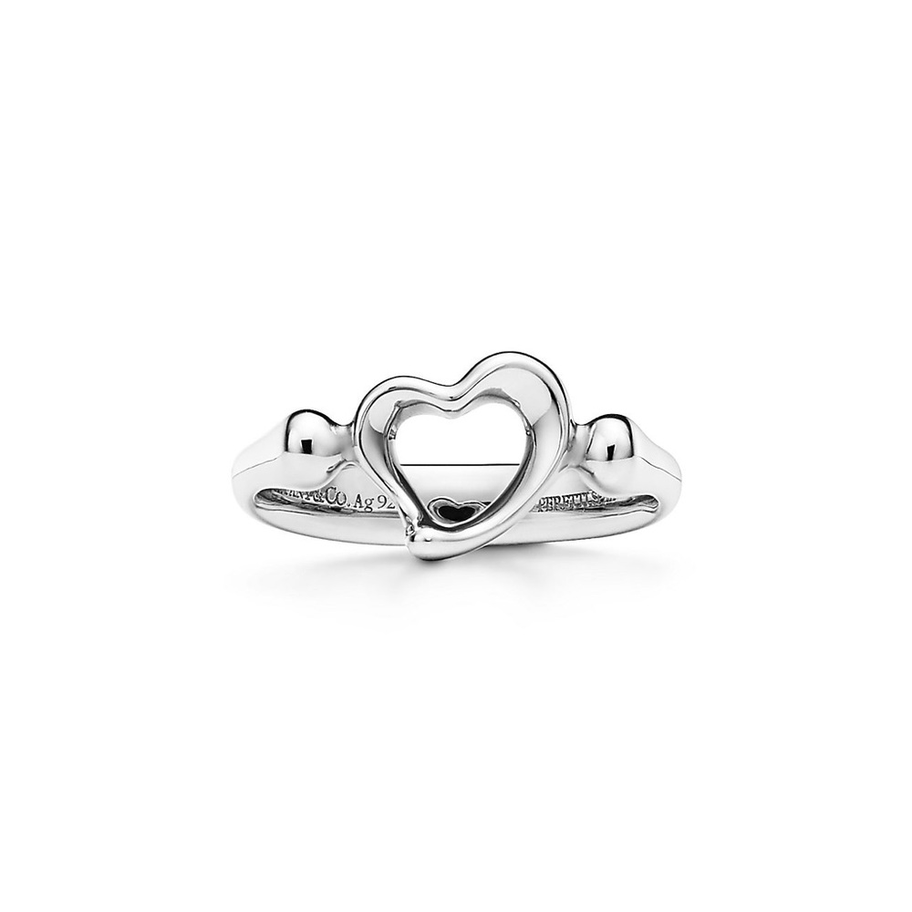Tiffany & Co Elsa Peretti Open Heart Ring